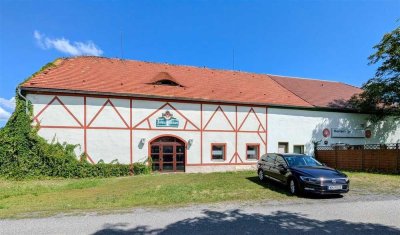 Historische Scheune mit vielseitigen Nutzungsmöglichkeiten, Gaststätte und idyllischem Biergarten