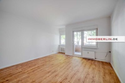 IMMOBERLIN.DE - Frisch renoviert! Sympathische Wohnung mit Südwestbalkon in angenehmer Lage