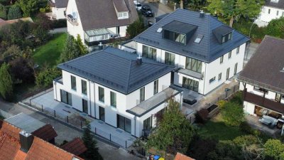 Neubau, Zentrale Doppelhaushälfte mit 4-ZKB und Hobbyraum