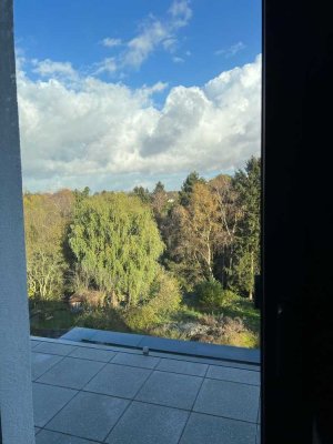 Erstbezug 2-Zimmer-Wohnung mit Balkon und Waldblick in Bochum