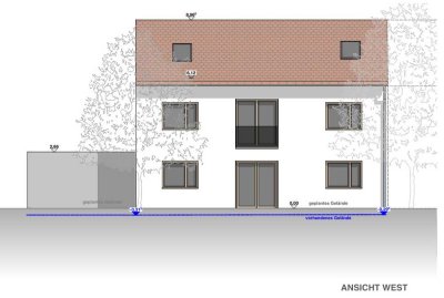 Neubau | Traumhafte Gartenwohnung in idyllischer Lage von Gersthofen