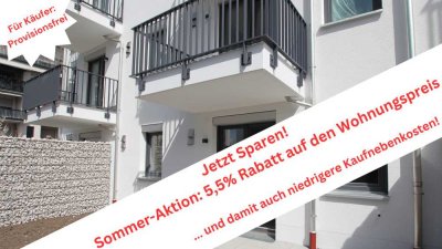 Barrierefrei - Nachhaltig - Neubau: 2-Zi.-Wohnung
ca. 57m² mit Garten + Südterrasse in Germering