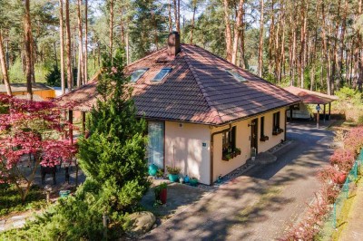 Einfamilienhaus in Mittenwalde Töpchin - Mit Parkgrundstück, Wohnkeller, Einbauküche, Sauna, Kamin