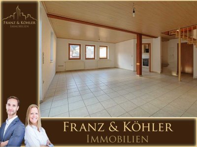 Friedberg-Bruchenbrücken | 2-Zimmer Maisonette mit Terrasse und Einbauküche