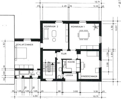 850 € - 103 m² - 4.0 Zi.