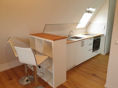 gemütliche und moderne 35 m² Dachgeschosswohnung