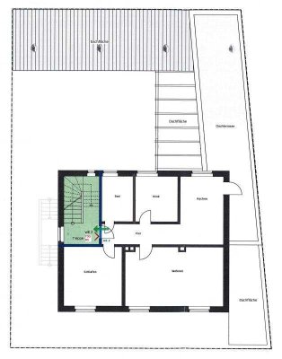 3 ZKB mit großer Dachterrasse