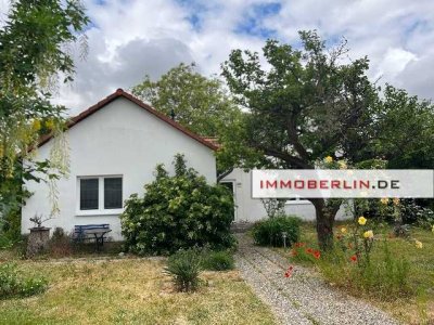 IMMOBERLIN.DE - Individuell gebautes Einfamilienhaus mit Südwestterrasse und großer Gartenidylle