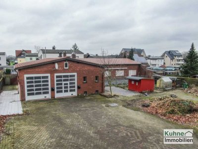 Toller Bungalow mit Halle + Bauplatz