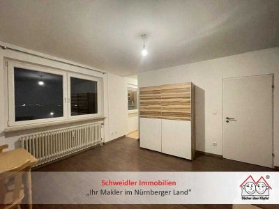 Herrlicher Fernblick! Schönes 1-Zimmer-Apartment in Fürth mit bester Anbindung in die Metropolregion