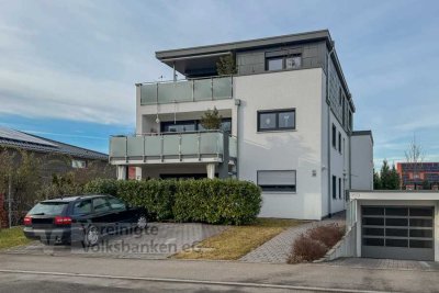 Penthouse mit Sicht auf den Georgenberg und die Achalm