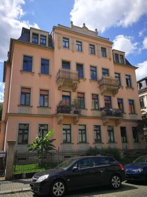 Attraktive 2-Zimmer-EG-Wohnung mit Balkon und Terrasse Dresden befristetes Mietverhältnis