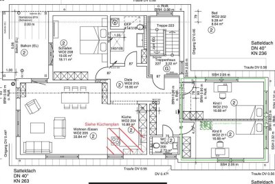 Großzügige, moderne 4-Zimmer-Wohnung im neuen 2-Familienhaus in Weil im Schönbuch