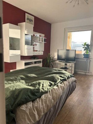 Möblierte Wohnung mit Einbauküche und Aussicht