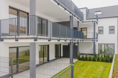 ERSTBEZUG: Exklusive 3,5-Zimmer-Wohnung mit lux. Ausstattung + großer Balkon + TOP-Einbauküche