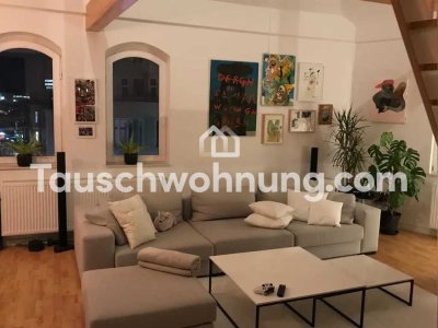 Tauschwohnung: Maisonette-Wohnung mit Dachterrasse am Wiesekreutzplatz