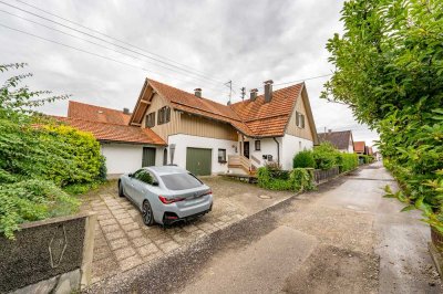 Gepflegtes Einfamilienhaus mit Anbau im Jahre 1998 und schönem Garten