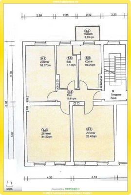 Paketverkauf: Unsanierte Wohnung und DACHGESCHOSSROHLING