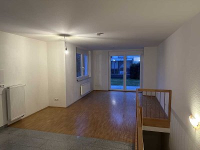 Attraktive 3-Zimmer-Maisonette-Wohnung mit Balkon und Gartenanteil.