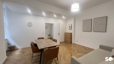 # SQ - MÖBELIERTE 2 ZIMMER N NÄHE U2 TABORSTRASSE/AUGARTEN - BLUMAUERGASSE