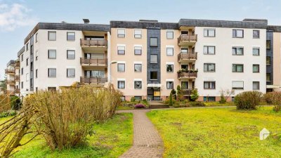 Gepflegte Einzimmer-Etagenwohnung mit Balkon und Keller in grüner Lage