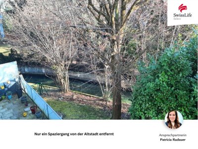 Loggia-Appartement mit Grünblick in Leopoldskron | Altstadt in Reichweite