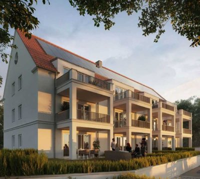 Erstbezug! Hochwertige Neubau-Dachgeschosswohnung in ruhiger Lage mit Südbalkon und Tiefgarage