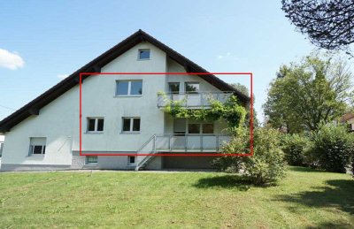 *** 4-Zi. Maisonette EG-DG in 3 Familienhaus im Grünen ***