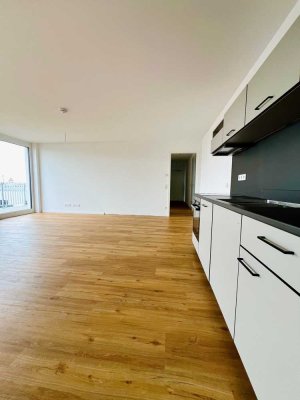 Penthouse-Wohnung mit großer Dachterrasse und EBK (Neubau)