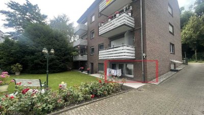 Gartengeschosswohnung mit Garage