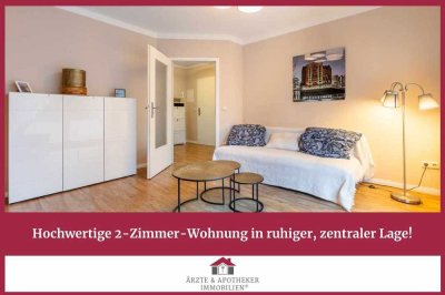 Hochwertige 2-Zimmer-Wohnung in ruhiger, zentraler Lage!