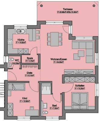 Einziehen und Wohlfühlen: Moderne 3,5-Zimmer-Wohnung mit Balkon