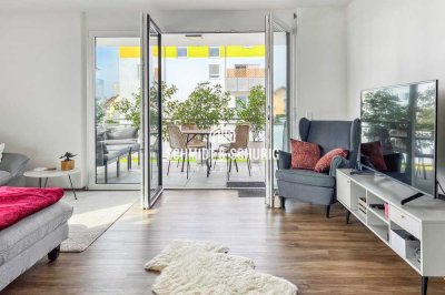 Moderne 3-Zimmer-Wohnung mit Balkon und gehobener Ausstattung.