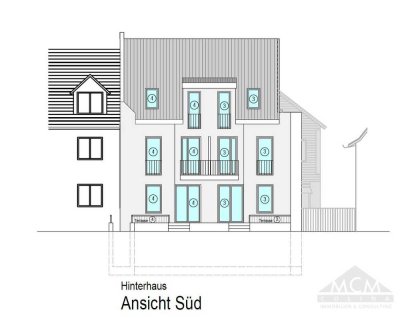 Reihenendhaus auf einem schönen Gartengrundstück ruhig in zweiter Reihe - Neubau-Erstbezug- KFW 40-S