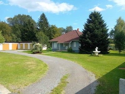 Gepflegter, barrierefreier Bungalow mit rund 2300m² Grund zwischen Wagna und Leitring ...!