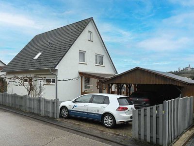 Traumhaftes Einfamilienhaus  mit Blick auf Schloss Callenberg