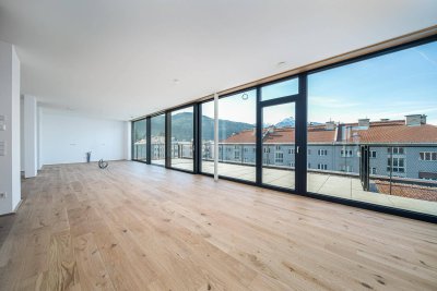 ERSTBEZUG: Traumhaftes Penthouse mit Panoramadachterrasse in Innsbruck