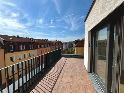 Erstbezug ab 01.11.2024: Exklusives Penthouse in Spitzenlage Nürnbergs