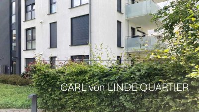 Fast Neubau!  Sonnige und besonders energieeffiziente 3-Zimmer-Wohnung mit großem Süd-Balkon