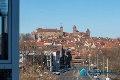 Ausblick direkt auf Nürnberger Burg & am Rosenaupark gelegen! Große 2 Zimmer-Wohnung+ren. Badezimmer