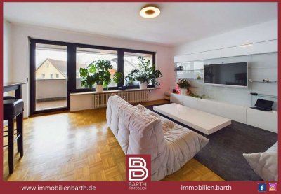 Komfortable 3-Zimmer-Wohnung mit zwei Stellplätzen und großzügigem Balkon