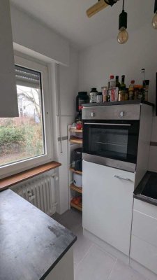 Möblierte & sanierte 1 Zimmerwohnung mit Balkon, Keller, Außenstellplatz ab 22.03.2025 zu vermieten