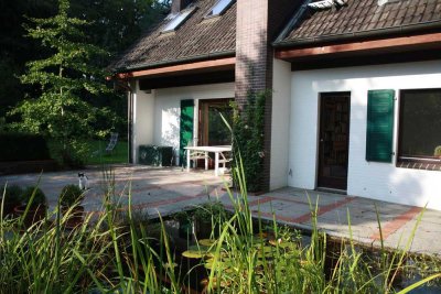 Terrassenwohnung mit sonnigen Garten