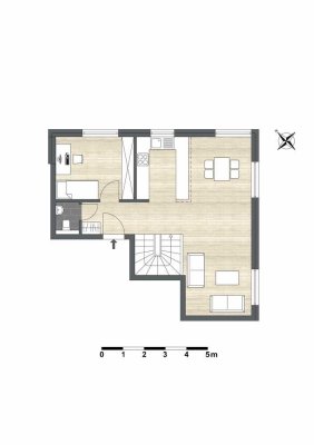 Moderne Maisonette Wohnung im Neubau