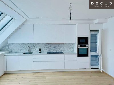 | TERRASSE | 4 ZIMMER DACHGESCHOSSWOHNUNG | 12 m2 BALKON | NAHE INNENSTADT | STADTPARK | MODERN | 1. DACHGESCHOSS