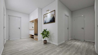 Geschmackvolle 4-Zimmer-Penthouse-Wohnung mit geh. Innenausstattung mit Balkon und EBK in Merzig