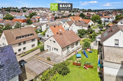 360° I Vor den Toren Ulms: Wohnhaus mit tollem Garten und 2 Garagen in guter Lage von Erbach