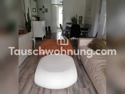 Tauschwohnung: 3-Zimmer Wohnung, Freiburg Rieselfeld, mit Garten.