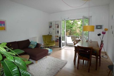 Ideal für Studenten-WG - Altbauwohnung mit 2 Balkonen und Gartennutzung in St. Johannis