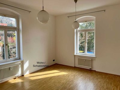 helle 1 Zimmer Wohnung  mit Wohnküche und Bad mit Fenster